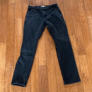 Levi Signature Gold Slim Black Jeans - 29x30